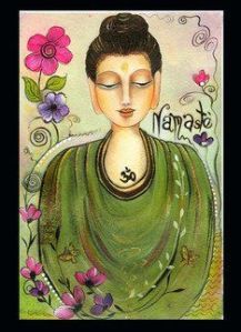 PICTURE-NamasteFlowersBuddha-like